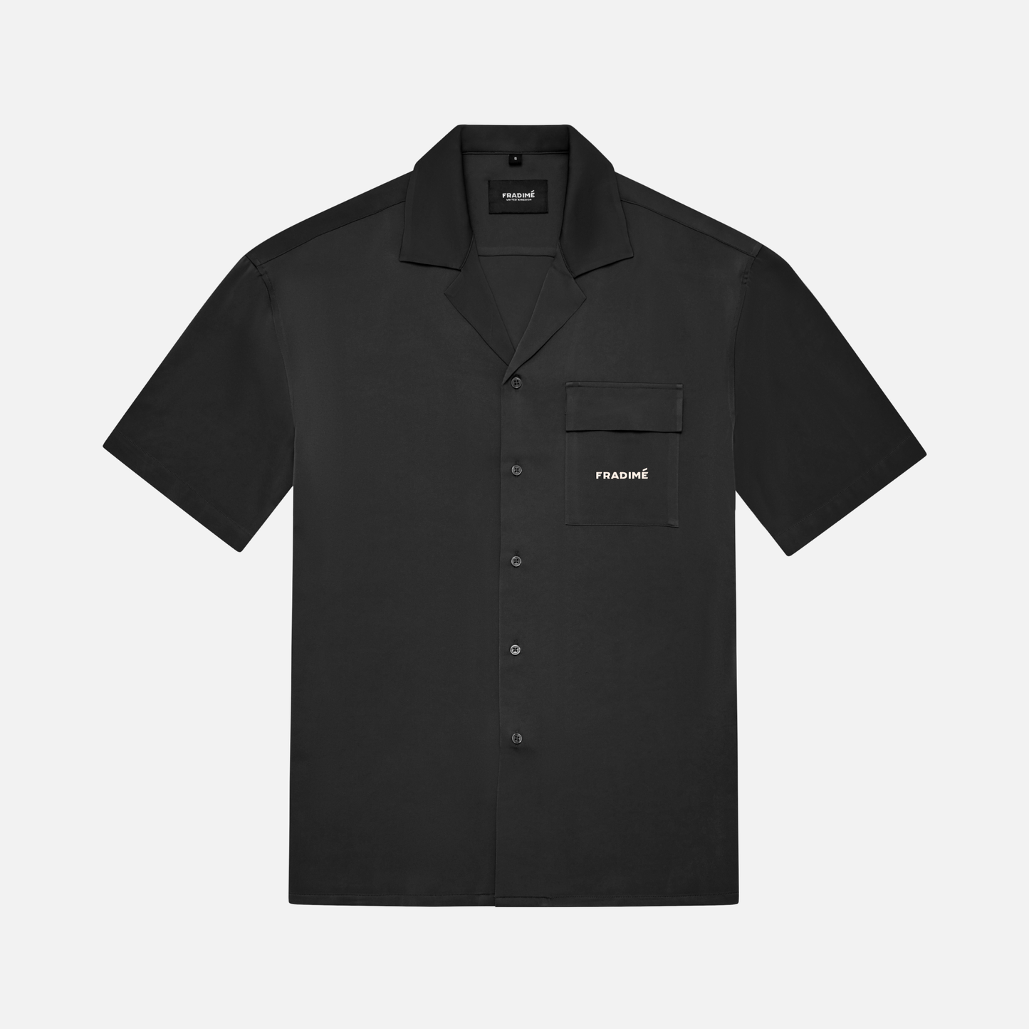 Small Logo Satin Shirt