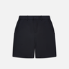 BLANK RELAXED FIT SHORTS - BLACK