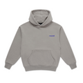 Almost Blank Blue Hoodie