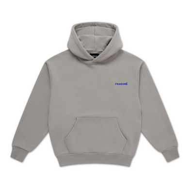 Almost Blank Blue Hoodie