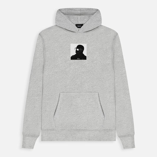 BAD MAN DON'T DANCE HOODIE - MARL GREY