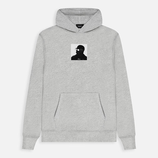 BAD MAN DON'T DANCE HOODIE - MARL GREY