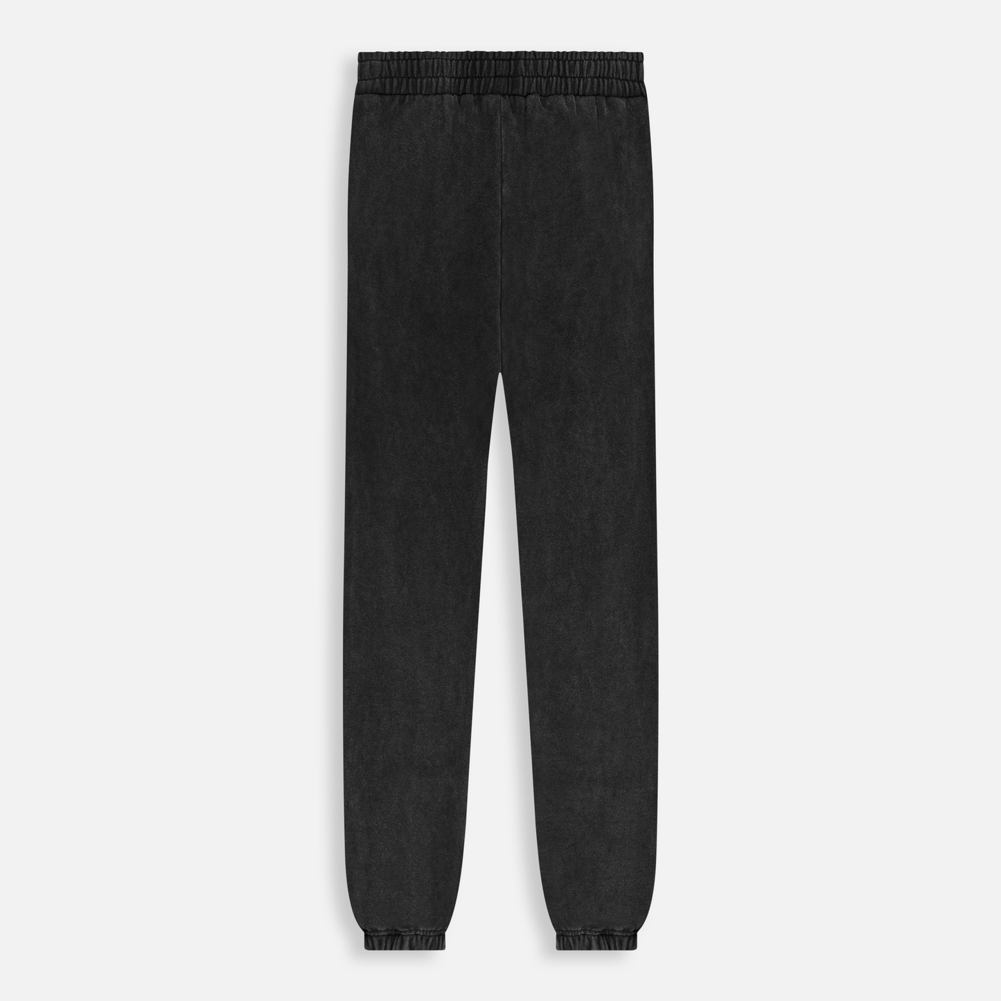 FUNDAMENTAL OVERSIZED BLACK ON BLACK SMALL LOGO SWEATPANTS - VINTAGE BLACK