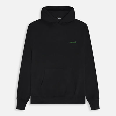 Almost Blank Green Hoodie