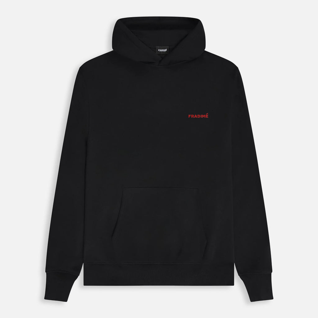 Almost Blank Red Hoodie