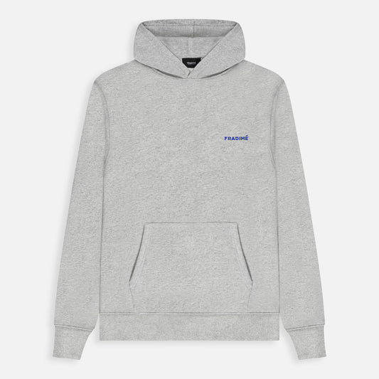 Almost Blank Blue Hoodie