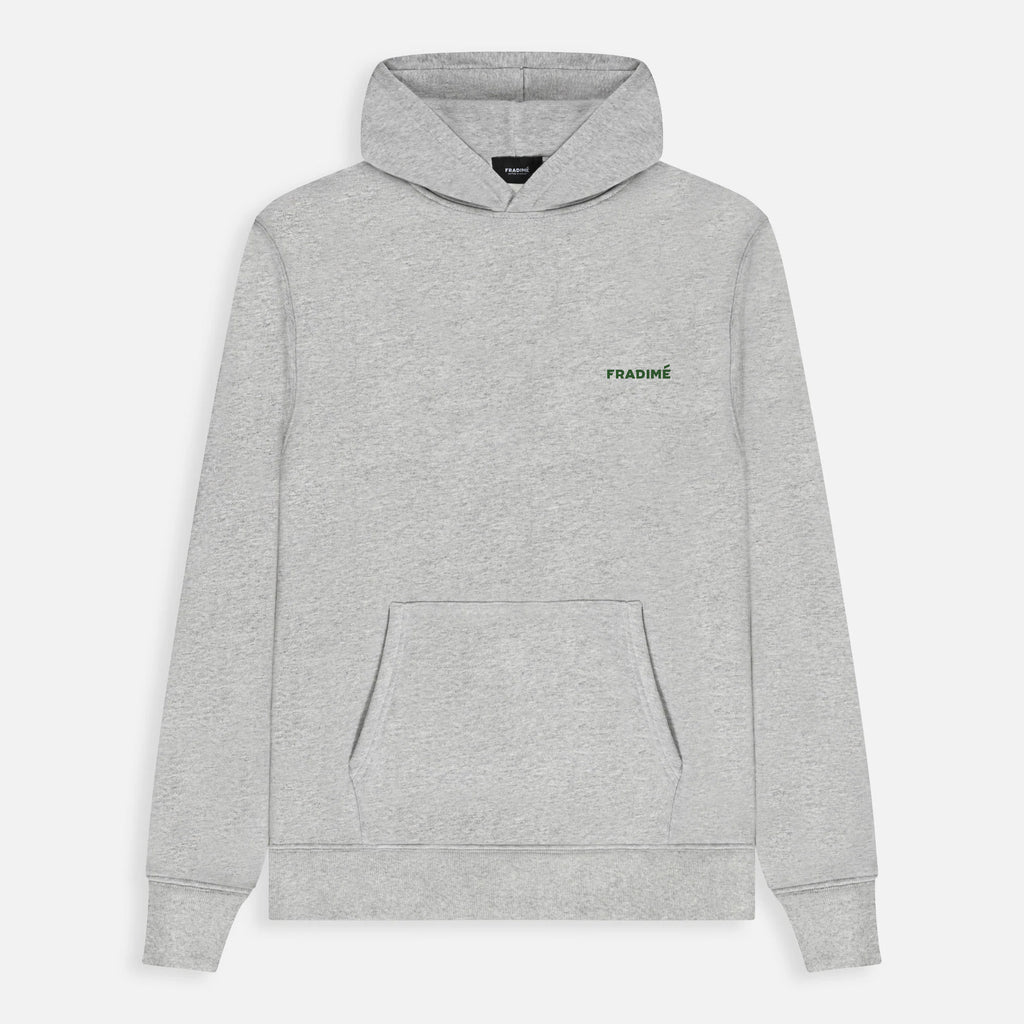 Almost Blank Green Hoodie