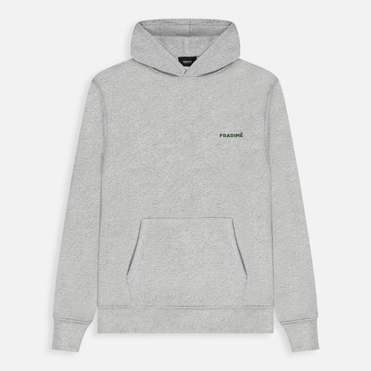 Almost Blank Green Hoodie