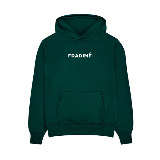 FUNDAMENTAL OVERSIZED LOGO HOODIE - GREEN