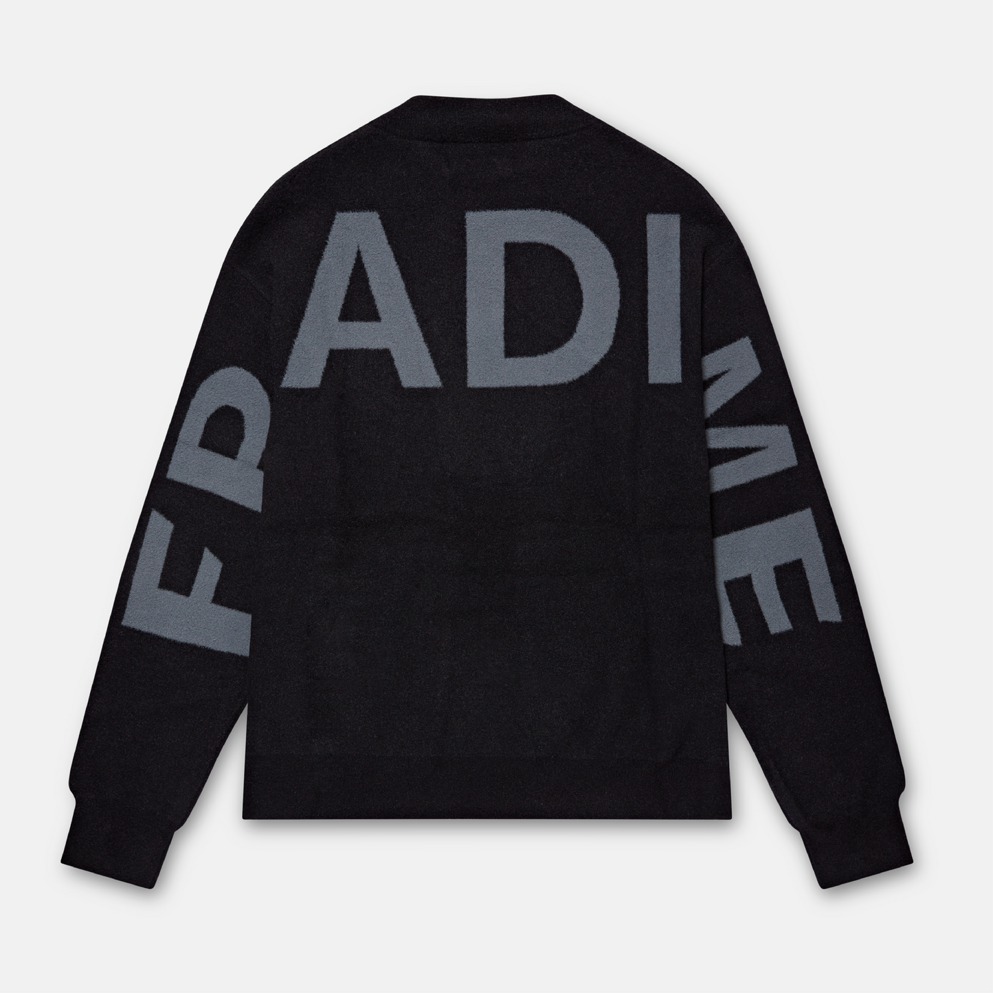 Grey Knitted sweatshirt