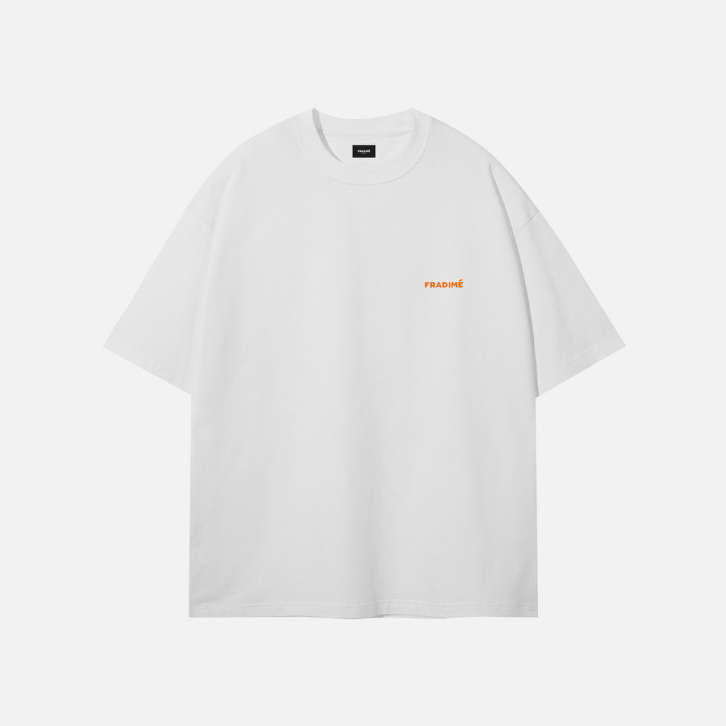 Almost Blank Orange 275GSM T-Shirt