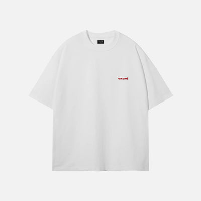 Almost Blank Red 275GSM T-Shirt