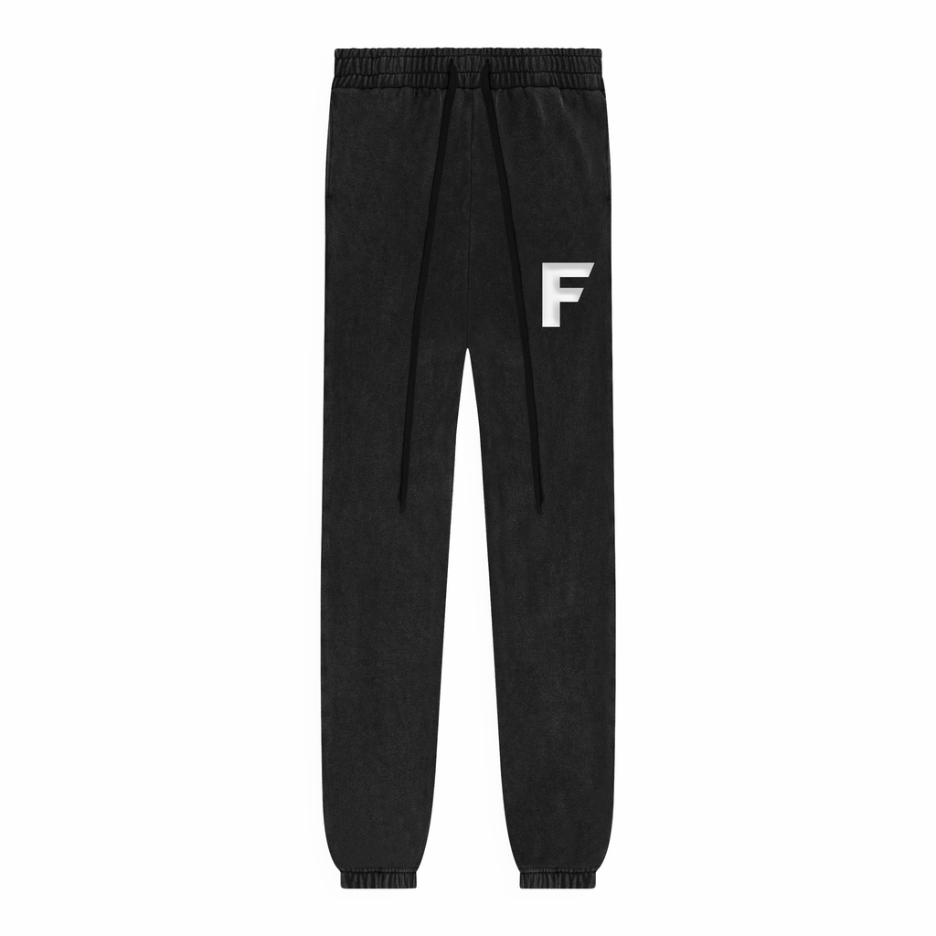 F Emblem Sweatpants