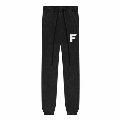 F Emblem Sweatpants