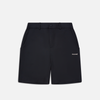 FUNDAMENTAL RELAXED FIT SMALL LOGO SHORTS - BLACK