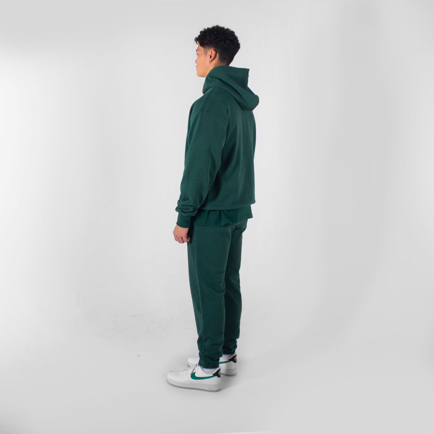 FUNDAMENTAL OVERSIZED SMALL LOGO SWEATPANTS - GREEN