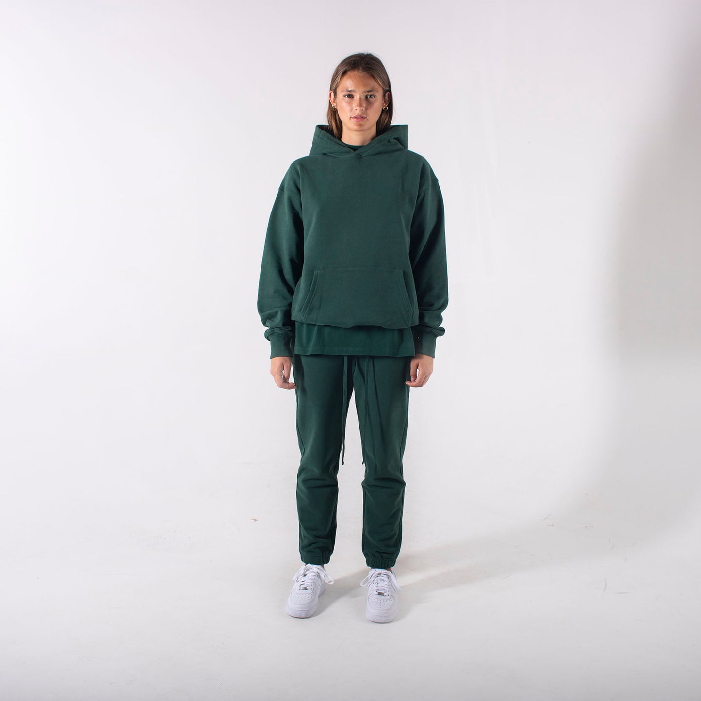 BLANK OVERSIZED SWEATPANTS - GREEN