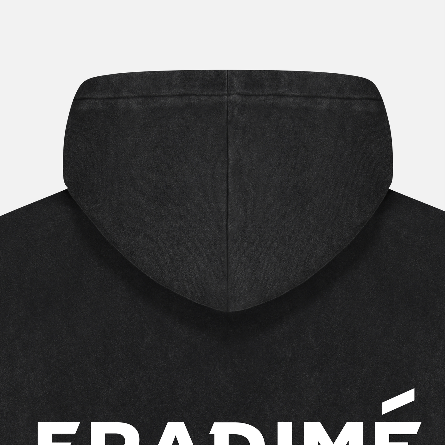 Small Trademark Logo Oversized Hoodie