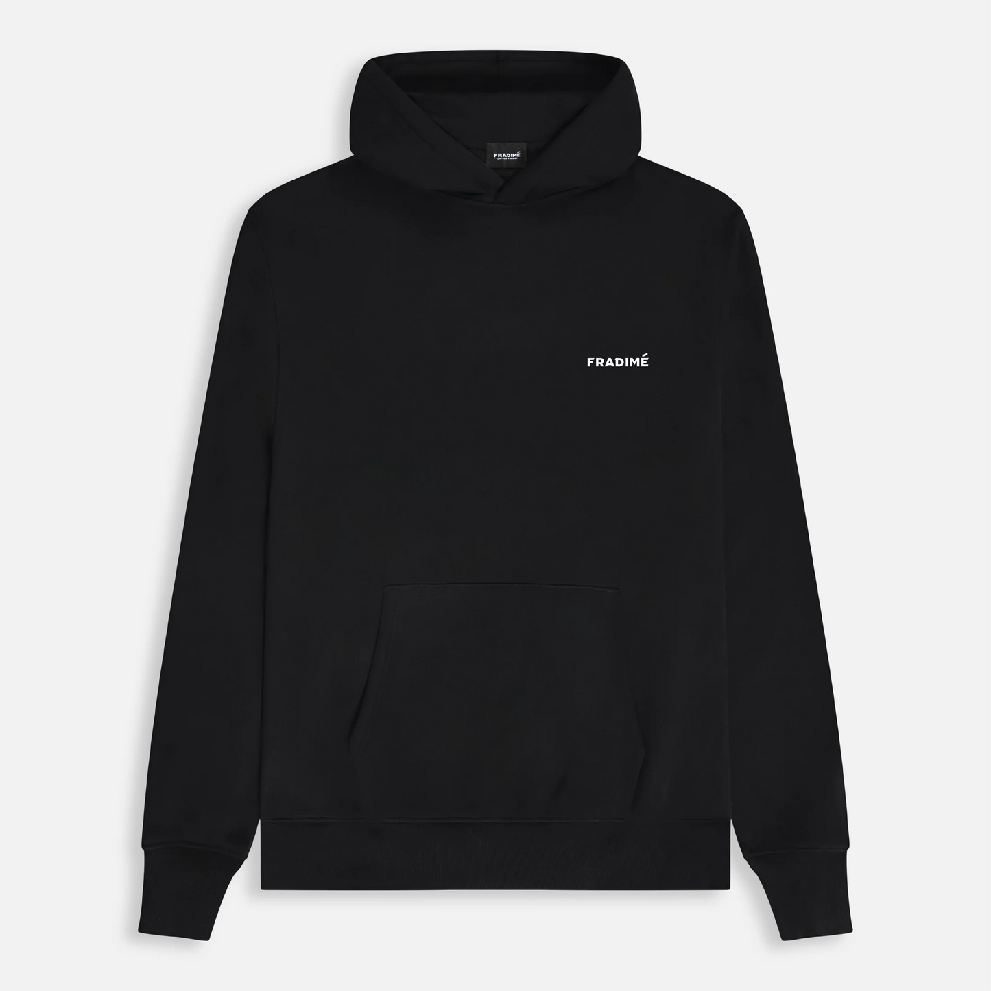 Small Trademark Logo Oversized Hoodie