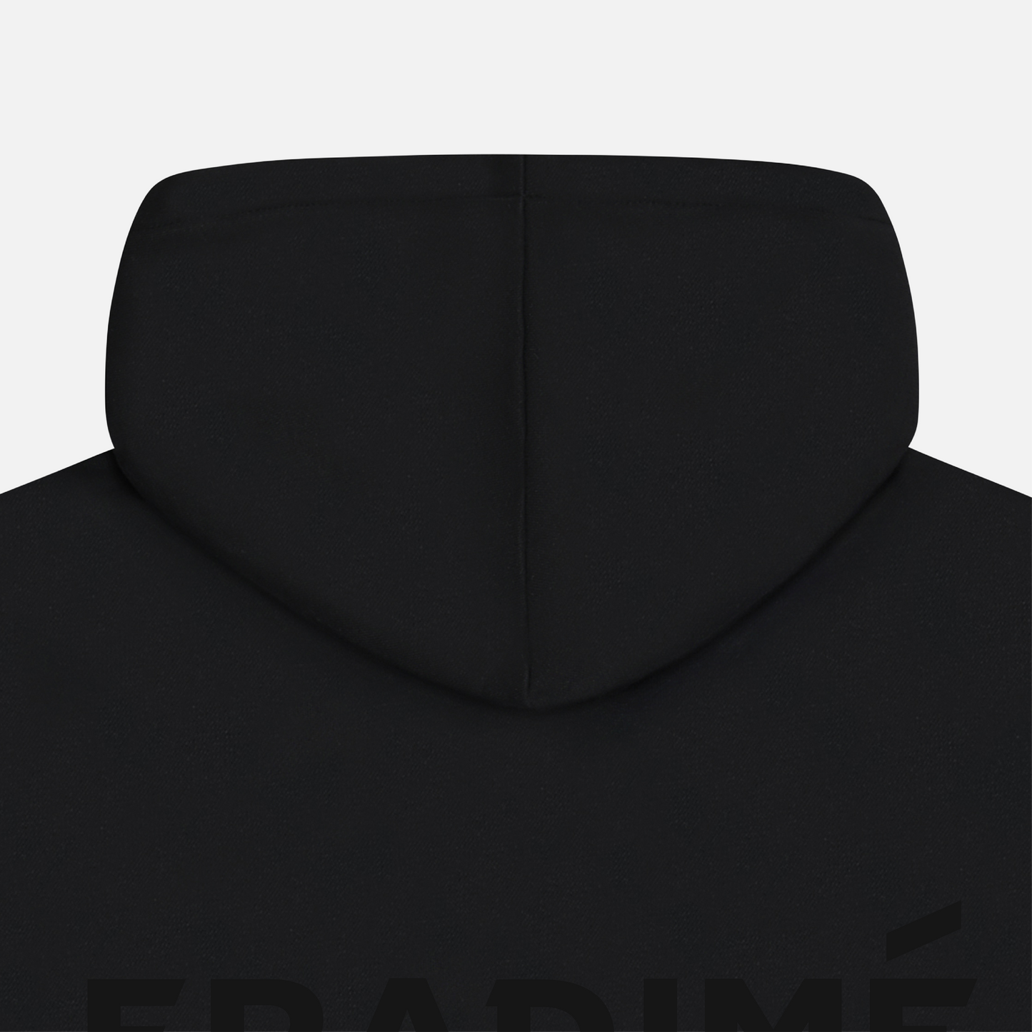 Small Trademark Logo Oversized Hoodie