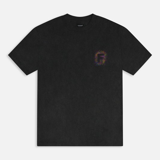 Splatter T-shirt Vintage black