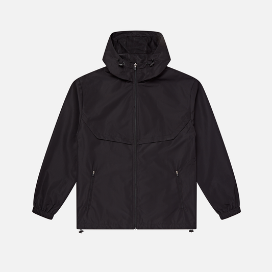 Windbreaker jacket blank - black