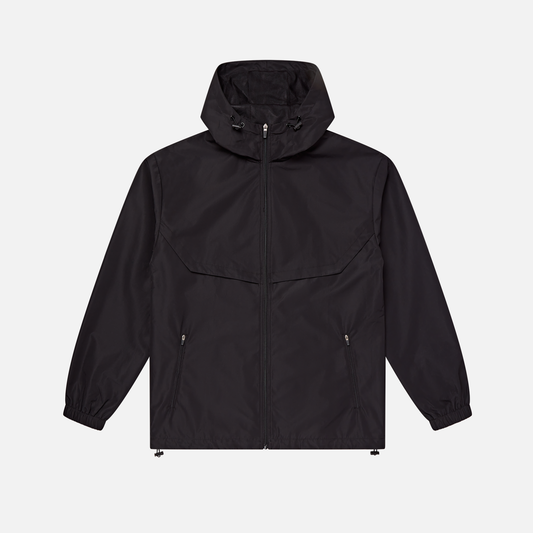 Windbreaker Blank Jacket - Black