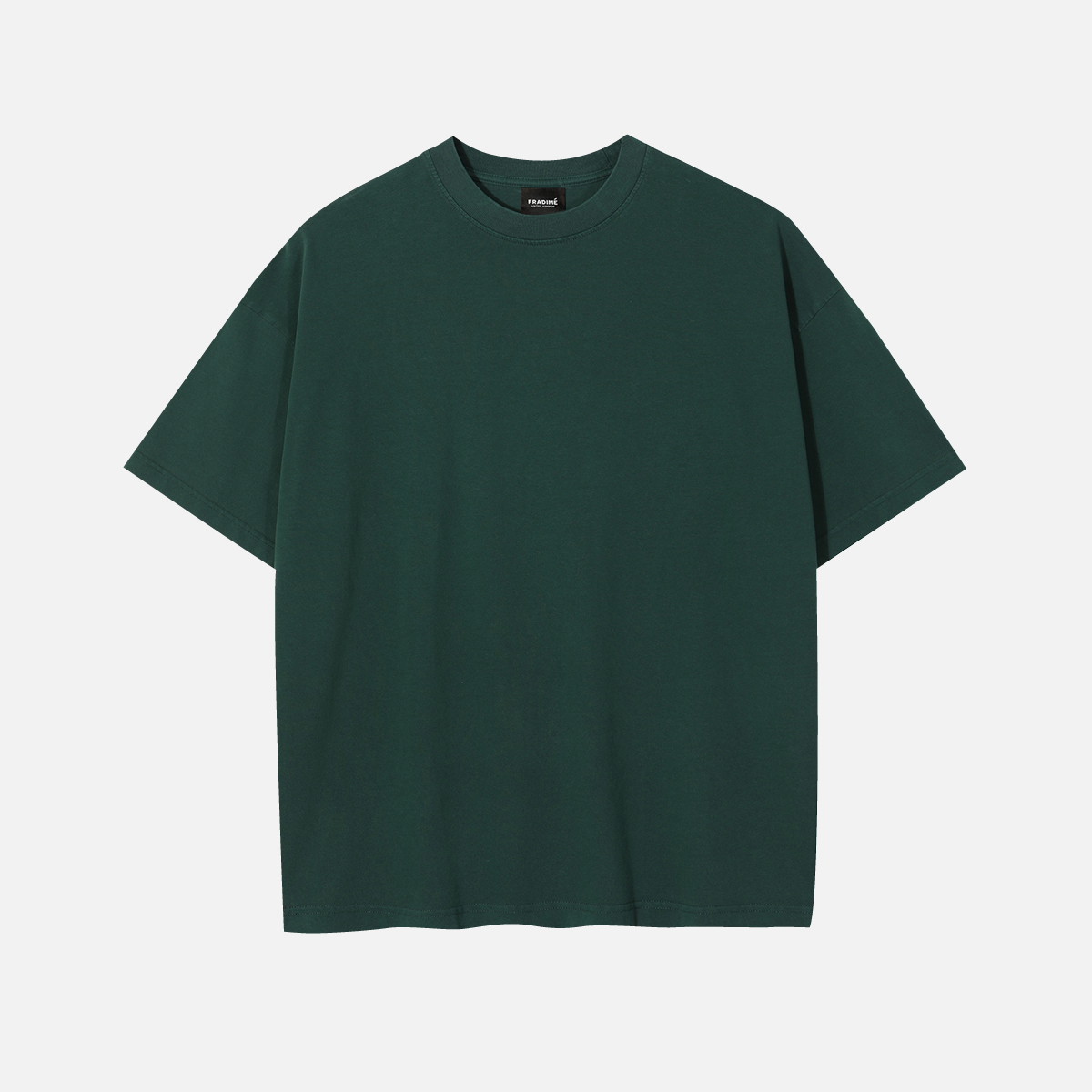 Blank Oversized T-Shirt - Green | Fradimé – Fradime