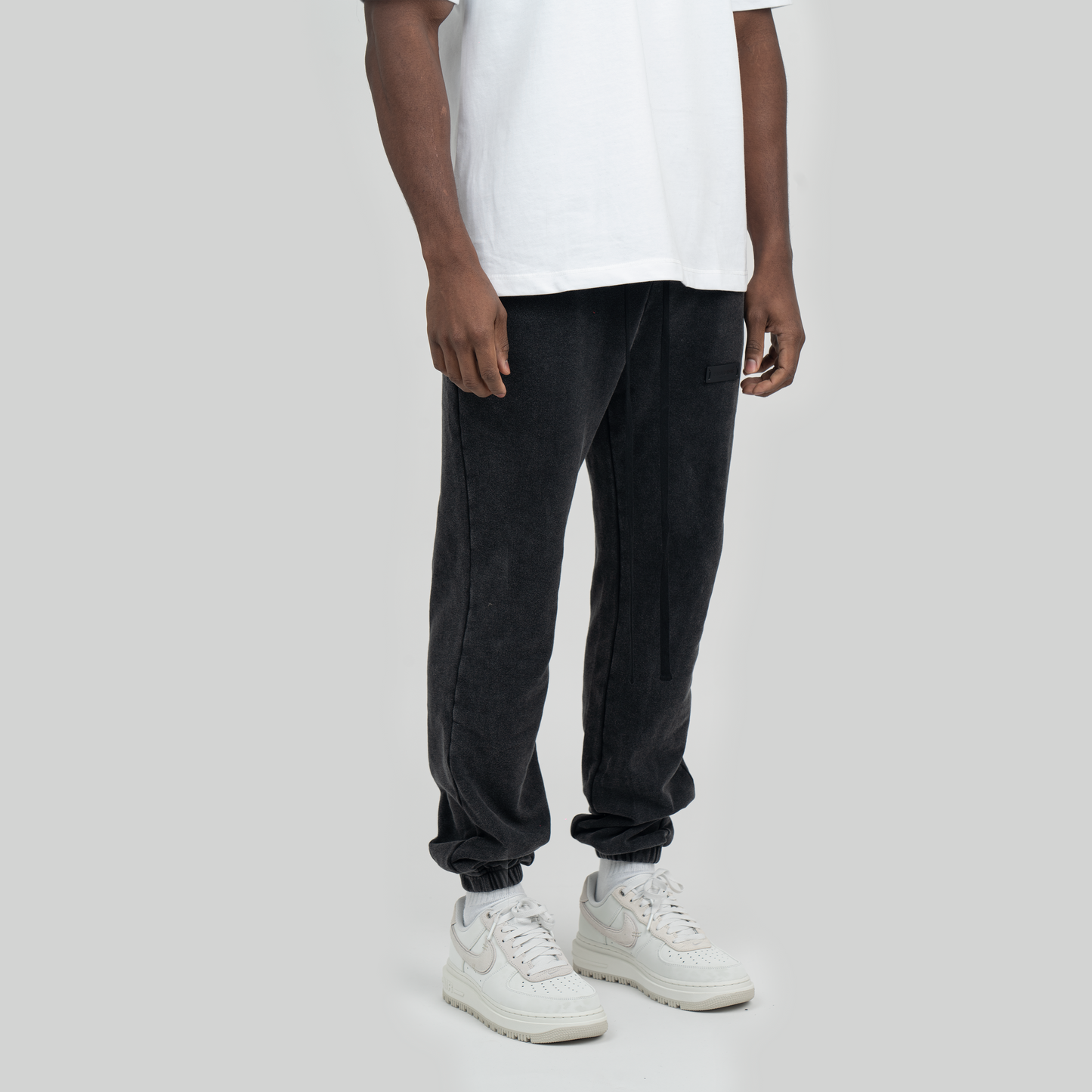 Small Logo Oversized Sweatpants