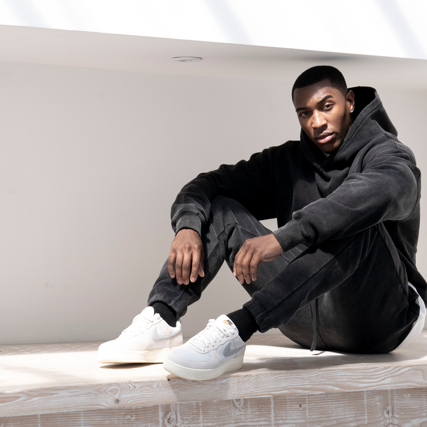 Small Logo Oversized Sweatpants