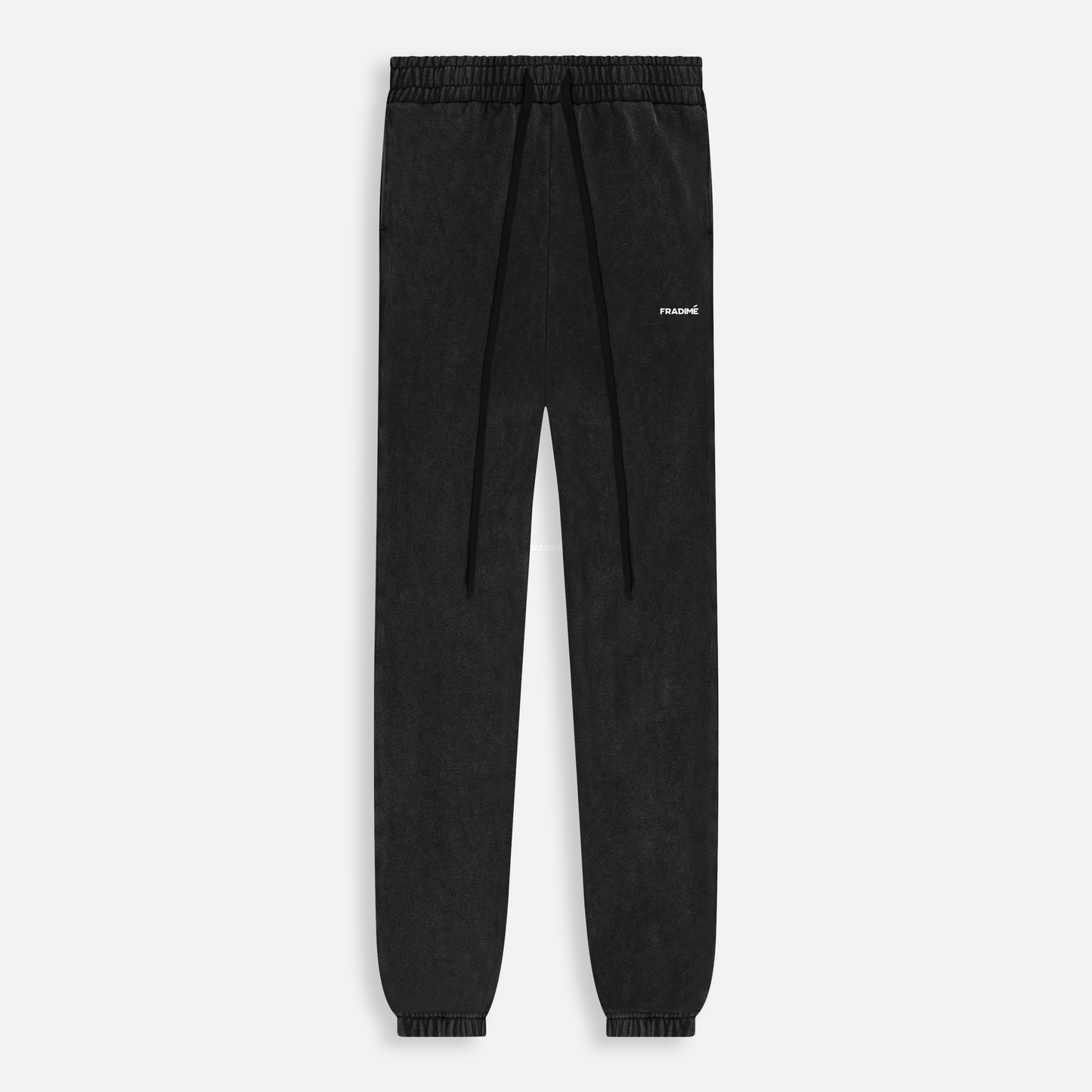 FUNDAMENTAL OVERSIZED SMALL LOGO SWEATPANTS - VINTAGE BLACK