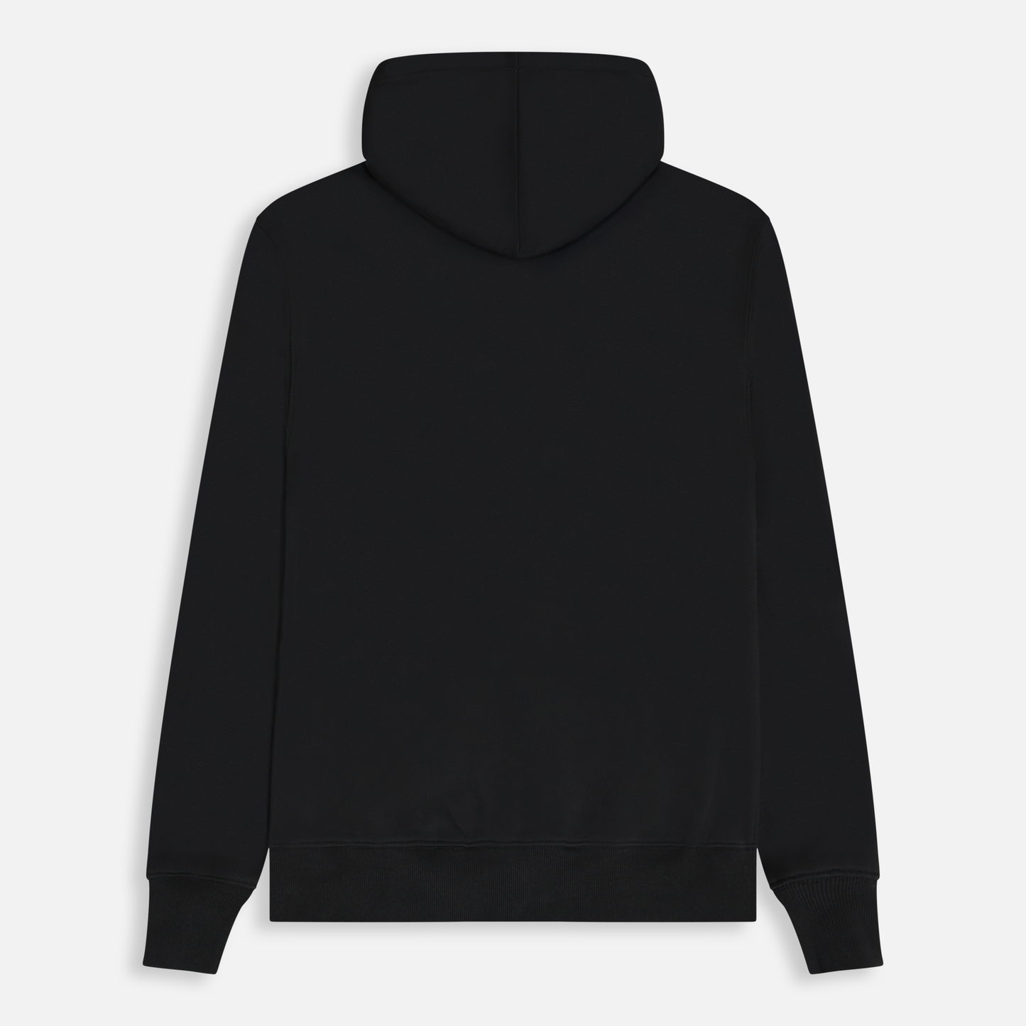 VARSITY OVERSIZED HOODIE - BLACK