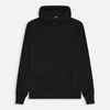 BLANK OVERSIZED HOODIE - BLACK