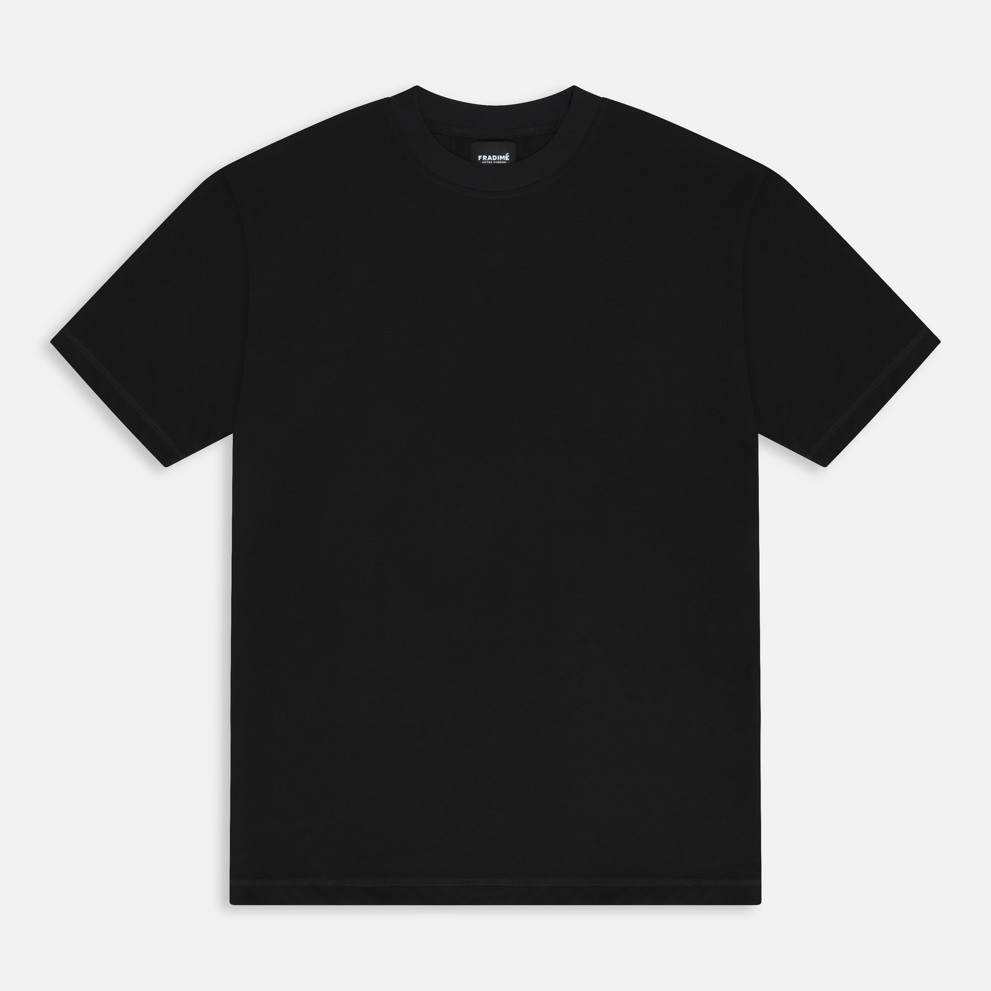 Black blank shirt store