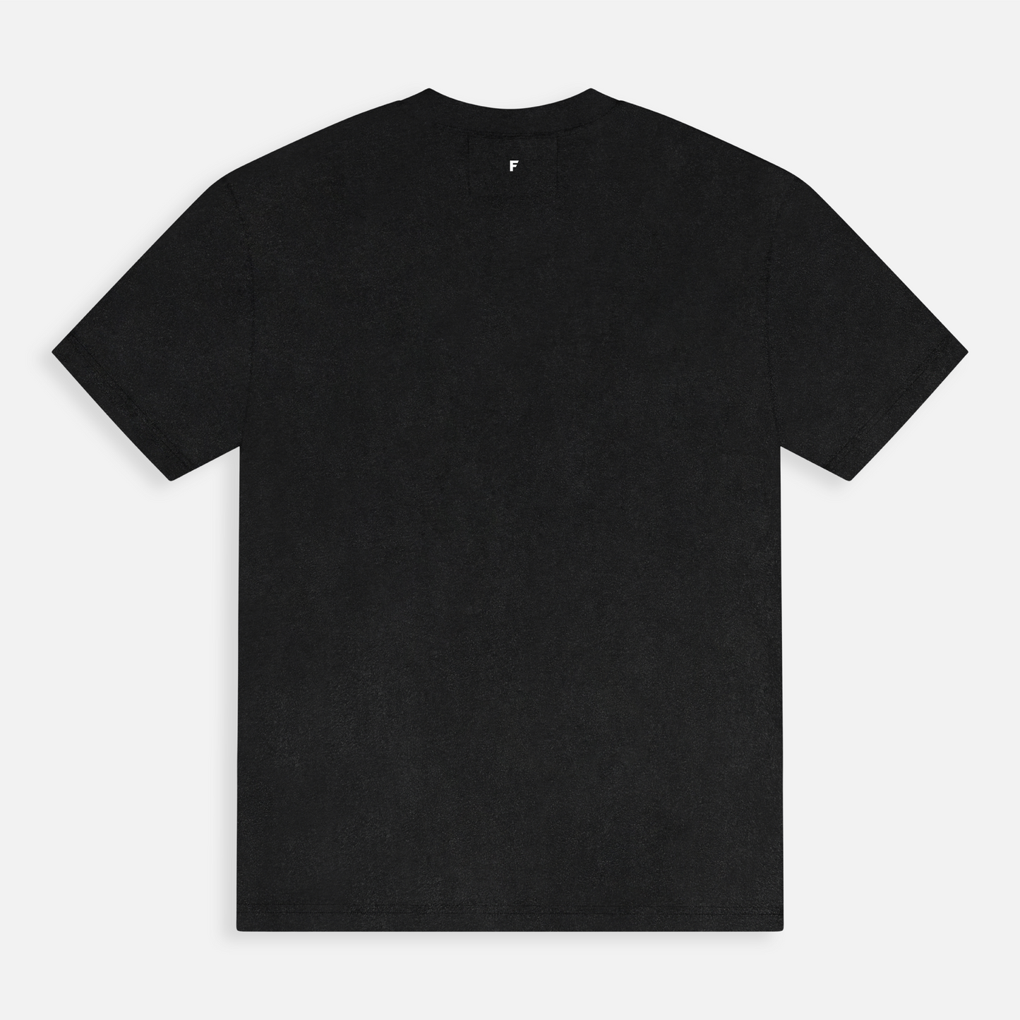 FUNDAMENTAL OVERSIZED SMALL LOGO T-SHIRT – VINTAGE BLACK